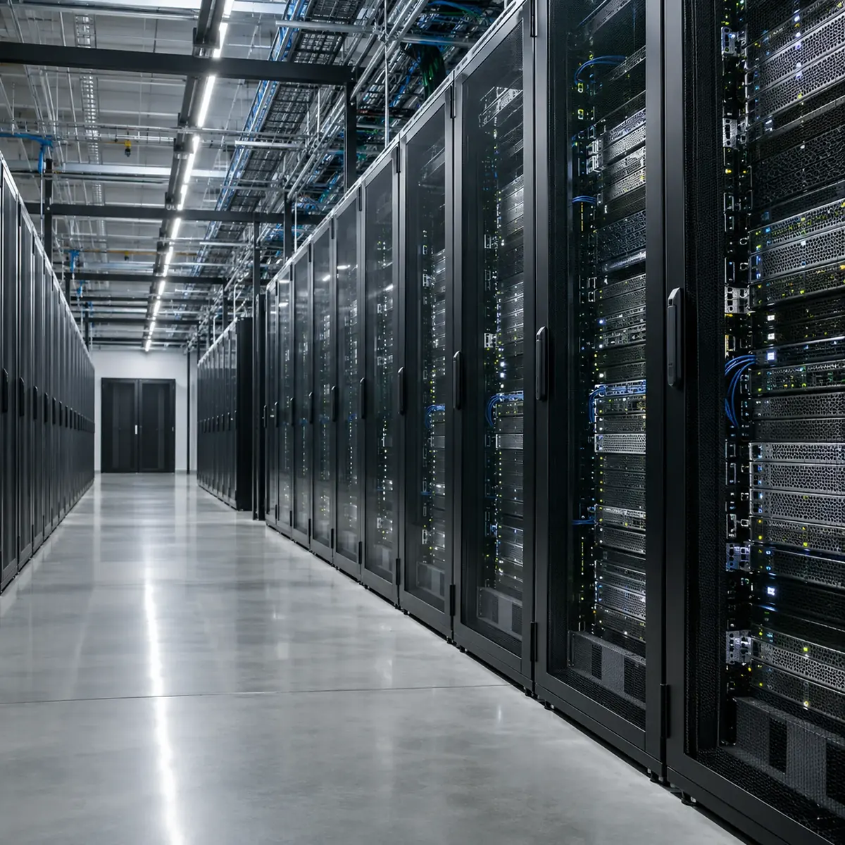 Infraestructura de servidores en un centro de datos